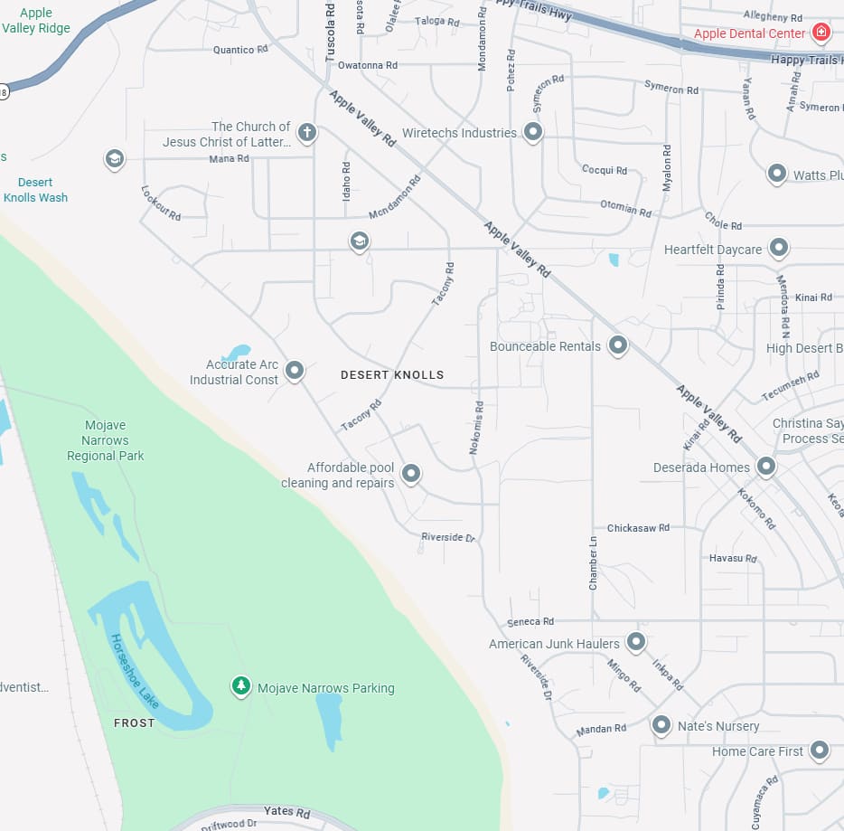 Desert Knolls Neighborhood Guide in Apple Valley, CA